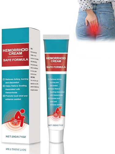 Hemorrhoids & Piles Cream Perianal Care Cream - 20g,Gentle Formula,Minimize discomfort,Bringing Comfort to Sensitive Skin