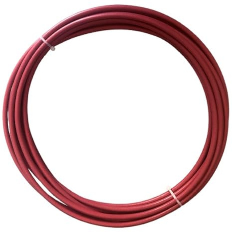 Bremszug Fahrrad 3/5m Fahrrad Bremse Kabel Gehäuse 5mm Bike Rohr MTB Rennräder Shiftering Umwerfer Linie(Red-5m)