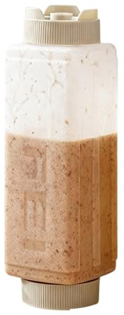 Botellas de condimentos exprimibles, botellas multiusos de 720 ml, botella de salsa exprimible para salsa, barbacoa, pintura y de oliva