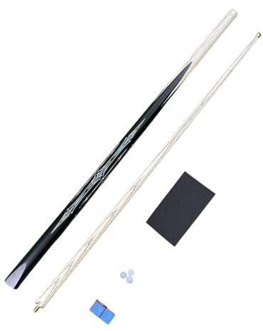 Stecca da Biliardo, Stecca da Snooker, Segmentata, Punta da 10 Mm, 145 Cm (57 Pollici), Stecca da Biliardo per Adulti, Principianti, Giocatori di alle