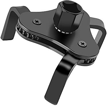 Ölfilterschlüssel Universal, OTUAYAUTO Ölfilter Werkzeug Ölfilterspinne 3-armig (53-108mm)