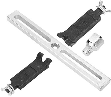 Qiilu Tank Lid Wrench, Fuel Tank Lid Wrench Adjustable Fuel Cooling Tool Send Device Remover Installer Tool