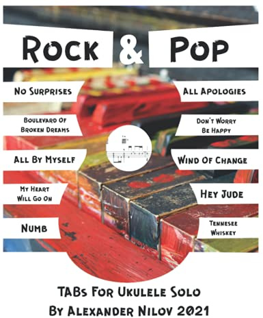 Rock & Pop TAB For Ukulele Solo