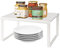 VINILITE Ripiani Portaoggetti Impilabili da Cucina Ripiano Salvaspazio Cucina Stoviglie Organizer Cucina Mensole Porta piatti e Porta Stoviglie Divisorio per Ripiano