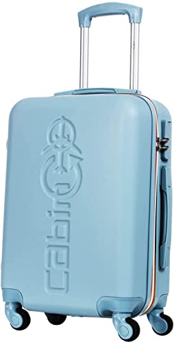 CABIN GO - trolley bagaglio a mano easyjet 45x36x20 30L - valigia bagaglio a mano rigida ABS - maniglia telescopica - ultra leggero