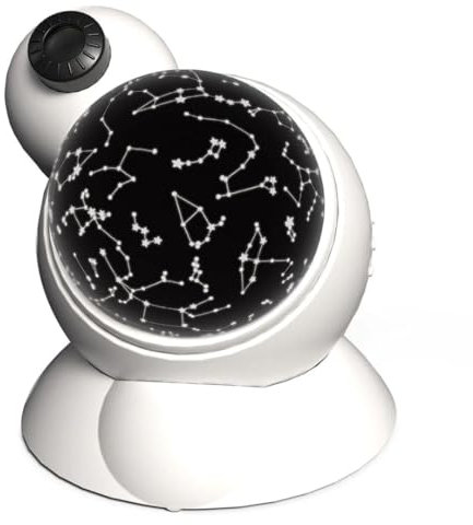Thames & Kosmos Proiettore planetario, kit scientifico per bambini, risorse di apprendimento per astronomia, giocattoli STEM per esperimenti scientifici, 3 lingue, età 8+
