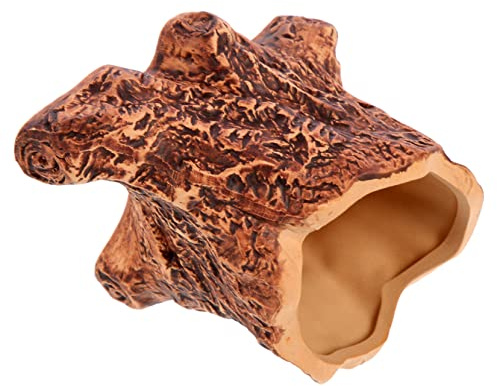 Abaodam Pot De Fleurs Forme De Tronc Arbre pour Plantes Succulentes Contenant pour Plantes Intérieur Design Décoratif