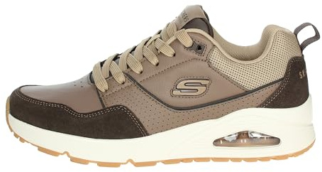 Skechers Uno Retro One, Zapatillas Hombre, Brown, 42 EU