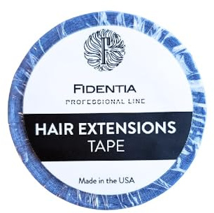 Fidentia Hair Extension Tape | Starker Halt für Tape-in, Perücken und Zweithaar, 12 mm x 2,75m