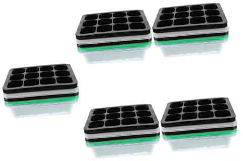 Mipcase 30 Pz Scatola per piantine Vassoio germinazione semenzaio Vassoio di germinazione Vassoio per Piante da Giardino pianta contenitori Contenitore per la germinazione delle Piante