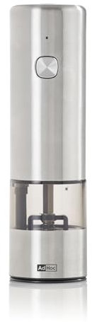 AdHoc Elektrische Pfeffer- /Salzmühle i.Mill Mini Edelstahl/Acryl