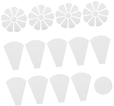 Angoily 5 Sets Papierblumen-vorlagen-kit, Diy-papierblumen-dekorationen Für Wandblütenblätter, Schablonen Für Hochzeiten, Geburtstagsfeiern, Fotografie-kulissen