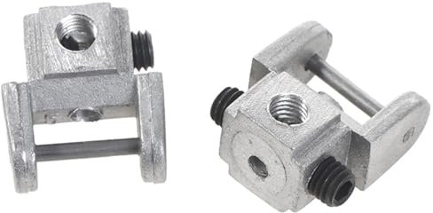 Lot de 2 supports robustes pour scie à chantourner avec alignement précis - Accessoires pour le travail du bois et les travaux manuels