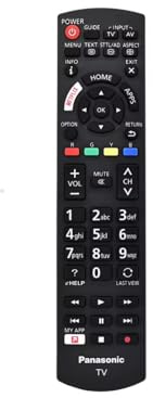 Panasonic N2QAYB001109 / N2QAYB001133 Original Fernbedienung - ersetzt auch N2QAYB001009, N2QAYB001008, N2QAYB001010, N2QAYB001115, N2QAYB001178