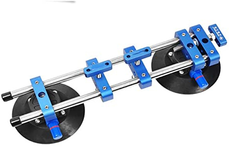 Stone miter clamp Tightening Leveler, Dense Seam Paving, Vacuum Suction Cup Regulator, Rock Slab Countertop Seamless Splicing Tool (Size : Air pump 1pc)