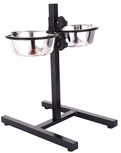 Toddmomy Distributeur De Nourriture pour Chien Et Chat Gamelle pour Animaux Bols Alimentation Faciles à Nettoyer
