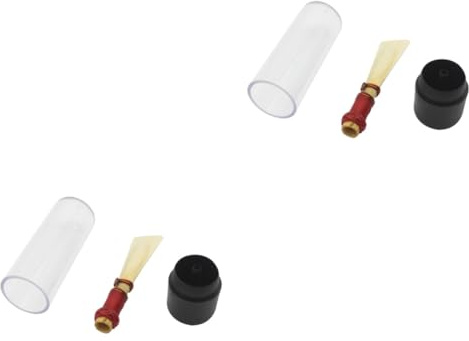 HEMOTON 2St Zubehör für Fagott Fagottrohr Musikinstrument Oud-Instrument Fagott liefert Schilf Lieferungen Bambus