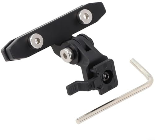 Fahrradlichthalterung aus Aluminiumlegierung, universelle Fahrradsattel-Lichthalterung für Scheinwerferhalter, Fahrradlicht-Halterung