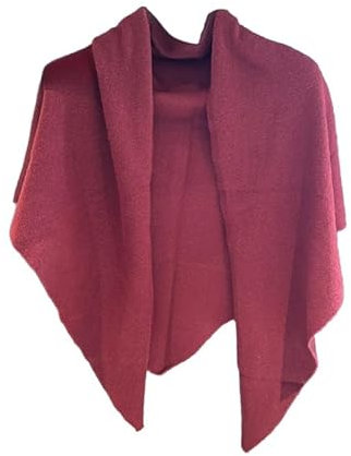 YsRoad Damenschals - Dreiecksschal, warm, weich, gestrickte Wolle, einfarbig gestreiftes Bandana, 174x72cm Schwarz-Weiß gestreift,Rot, Dunkelgrau,Marineblau gestreift