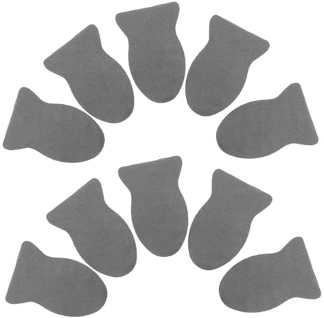 STOBOK Gaming Fingerlinge mit Verbesserter Empfindlichkeit 10 Stück aus Atmungsaktivem Stoff und Stilvolles Design und Strapazierfähigem Fingerschutz für Mobiles Gaming