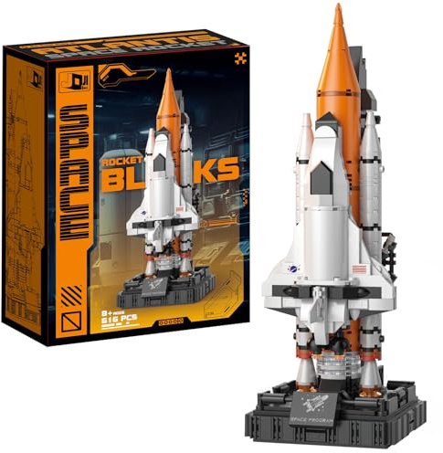 Astrevo 616 pezzi modello razzo spaziale in mattoni JQ30002