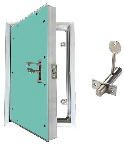 Trockenbau-Zugangsplatten, Aluminiumrahmen Inspektionstür für einfache Wand- und Sanitärwartung