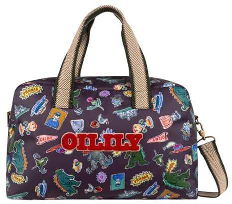 Oilily Sporttasche Umhängetasche Aloha Sports Bag Forged Iron bunt