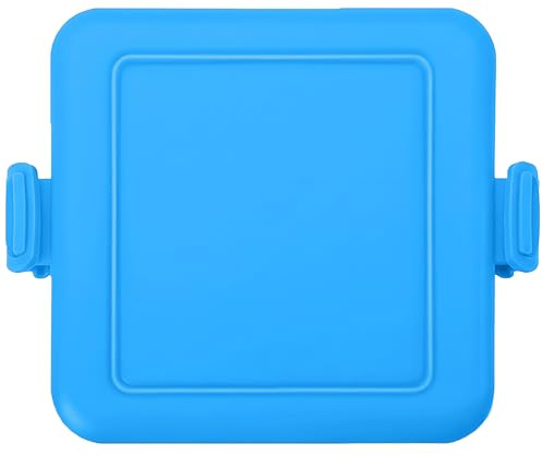 Microwave Toastie Maker And Sandwich Maker, Silicone Microwaveable Cookware, Heatwave Technology, Dishwasher Safe, Removable Non-Stick Grill Plates, Sturdy - Compact Toasted Sandwich Maker (Blue)
