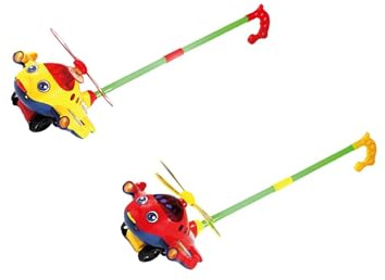QUILSTM Giocattoli da Passeggio da Spingere per Bambini, Divertenti esperienze di apprendimento, Giocattoli da Passeggio durevoli e Stimolanti, emozionanti Avventure di Gioco,