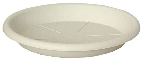vasar Soucoupe Circulaire en plastique Eolo-77 - Blanc perle - diamètre 56 x 7,5