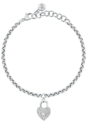 Morellato Abbraccio Bracciali Donna in Acciaio, Cristalli - SABG30