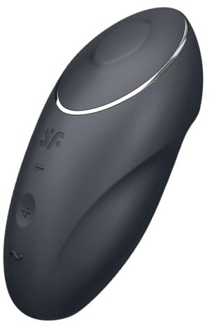 Satisfyer Tap & Climax 1 Vibratore a Onde di Pressione | Sex Toys da appoggio con Funzione di picchiettamento | Impermeabile (IPX7) | Silicone skin-friendly | Stimolazione Clitoridea per Donne