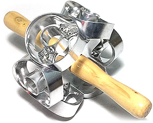 DUDOK Doughnut Cutters, Durable Cookie Mold, Easily Clean Baking Biscuit Mold, User Friendly Machine Pastry Dough Baking Roller, Multipurpose Donut Mould Maker for Dessert Shops Cooking Baking