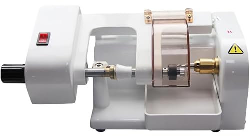 Machine de découpe de lentilles optiques – Machine de coupe rapide pour magasins d'optique avec masque de protection et taille réglable – Outil de centre de vision de traitement précis