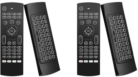 Beelooom 2X MX3 Air Keyboard Backlit Smart Remote Control 2.4G for Tx3 H96 Android TV Box