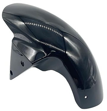 Paraspruzzi moto Carenatura per moto Parafango anteriore per Kawasaki Z750 Z 750 2004 2005 2006 2007 2008 2009 2010(Glossy Black)