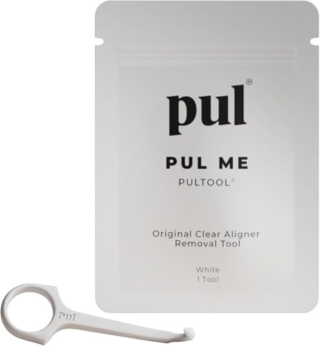 PUL Outil de retrait d'aligneur PUL - Blanc | Crochet sûr et hygiénique pour Invisalign et dispositifs de retenue | Conception douce sans BPA pour un usage quotidien | Paquet de 1