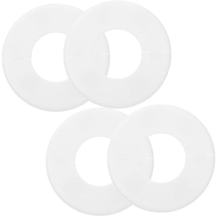 MOBUTOFU 4 Pièces Couvercles pour Échelle De Piscine Couvercles De Poignée De Piscine Creusée Capuchons De Plaque Protection Échelle Adaptés Aux Tuyaux Et Aux Anneaux De Poignées