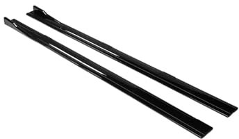 Seitenschweller Für VW Für GOLF Für MK7 Für MK7.5 Für GTI Für GTD Für R-MODELLE 2014-2019 2,2 M Seitenschweller Verlängerung Rocker Diffusor Auto Seitenschweller(Glossy Black)