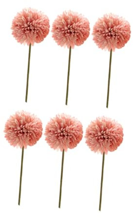 DECHOUS 10stücke Künstliche Dandelion-bälle Dekorative Blumen Für Hochzeiten Und Gartenarrangements Und Langlebig