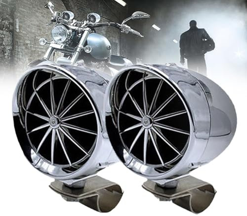 DHsdlpLU Motorcycle Audio Stereo Speaker Blue Tooth Atv Stereo Speaker System Radio Bluetooth Stereo MP3 Speaker 3 Inch 12V Wireless Speaker