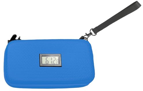 Trufolxiaz Contenitore elettronico per dispositivi di raffreddamento per farmaci con display di temperatura per diabetici con scomparto