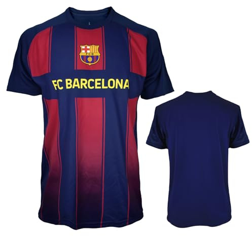 FC BARCELONA Säsong 2025/26 Fotbollströja Officiell Stadium för Vuxen, Pojke och Barn, Blå och granat, 14 år