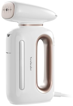 Newbealer Handheld Fabric Steamer for Clothes, 850W Portable Wrinkle Remover with Horizontal & Vertical Steaming, 30s Fast Heat Up, 230ml Water Tank, for Home, RV & Hotel(Only for 120V)