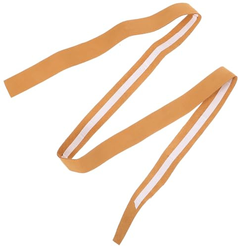 DECORNIJIA Cinta Adhesiva Antideslizante para Raquetas de Tenis y Bádminton Cinta Absorbente de Sudor Poliuretano Color Camel Tamaño Estándar para Mejor Agarre y Control Deportivo