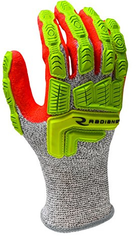 Radians Unisex Adult Industrial Safety Gloves, Multi, Medium Pack of 1 US