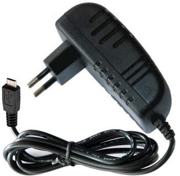 TOP CHARGEUR * Netzteil Netzadapter Ladekabel Ladegerät 5V Micro USB für Tablet mit Touchscreen Samsung Galaxy Tab S 10.5 WiFi SM-T800 und 4G & WLAN SM-T805 Android 4.4 Kitkat Schnellladung 2 A
