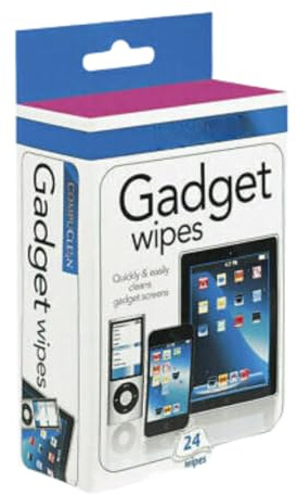 Citystores® 24 Gadget Wipes | Touchscreen & Screen Cleaner Wipes | Ideal for Keyboards, Laptops, Smartphones & More