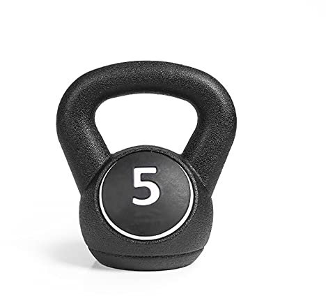 Cfty Kettlebell Squat Training ABS Fitness Geräte Kraft Training Home Sports Wettbewerbliche Hanteln 5LB 10LB 15LB (EIN Stück)(5LB)