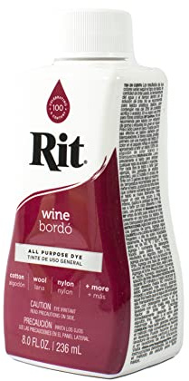 Rit Dye Liquid Weinfarbe, 236 ml